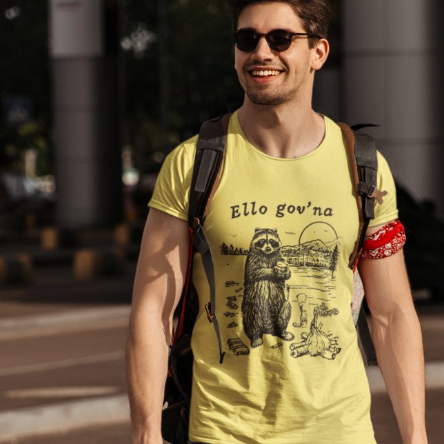 Camiseta Engraçado Cargueiro de Grelha (Criador carregado)