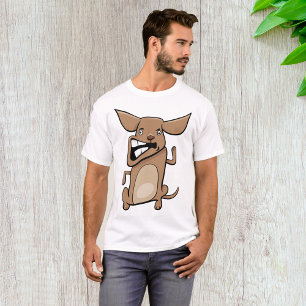 Camiseta Engraçado Cartoon Louco Cachorro Hilarious Cute Pe