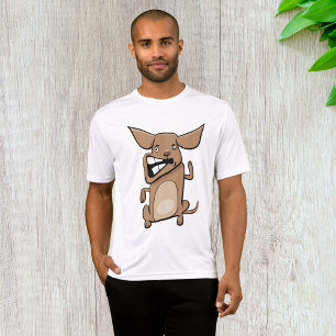 Camiseta Engraçado Cartoon Louco Cachorro Hilarious Cute Pe