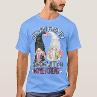 Camiseta Engraçado Casamento Noivo Gnomo Pun Com M