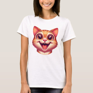 Camiseta Engraçado Cat Selfie