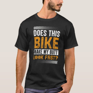 Camiseta Engraçado Chá De Bicho - Esta Bicicleta Faz O Meu 
