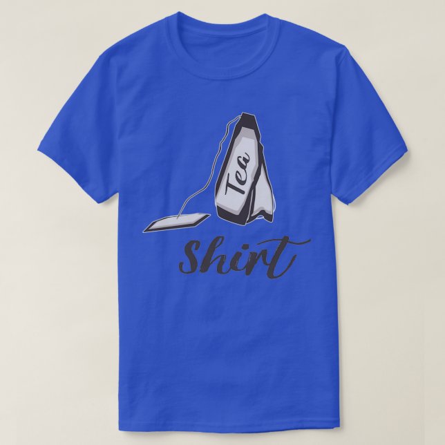 Camiseta Engraçado Chá na Luz (Frente do Design)