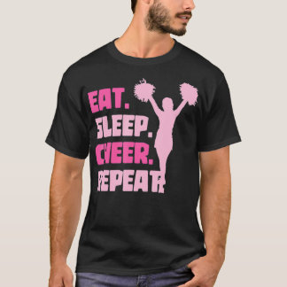 Camiseta Engraçado Cheerhead Cheerhead Pratica Cheer Team C