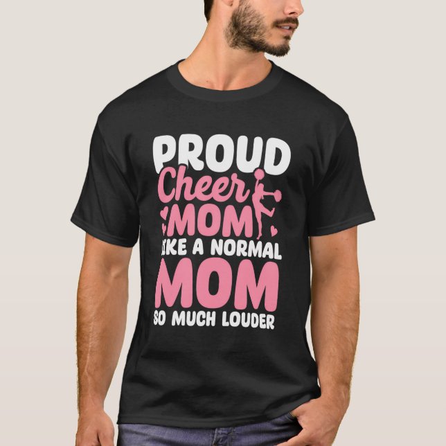 Camiseta Engraçado Cheerleader Cheerhead Cheer Squad Cheer  (Frente)