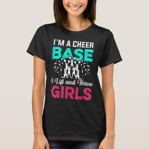 Camiseta Engraçado Cheerleader Cheerhead Eu sou um Ch Base