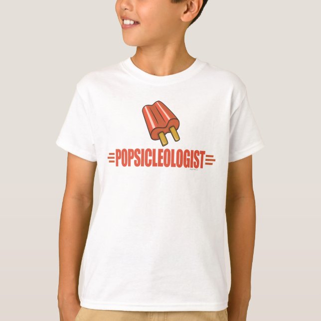 Camiseta Engraçado Cherry Popsicle Lover (Frente)