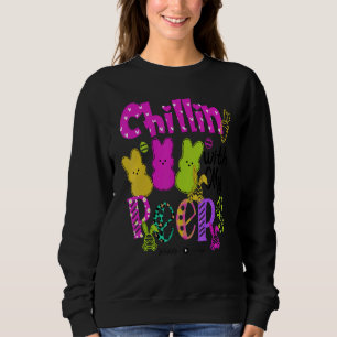 Camiseta Engraçado Chillin Com Minha Páscoa De Professores