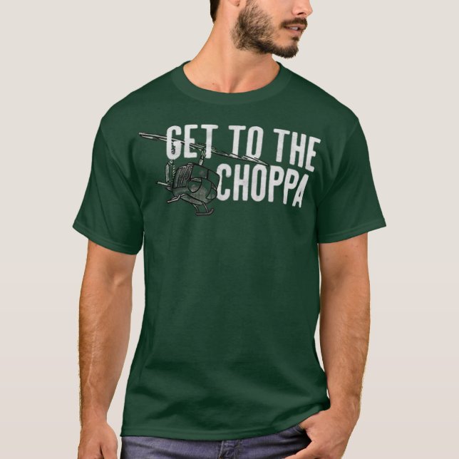Camiseta Engraçado Choppa (Frente)