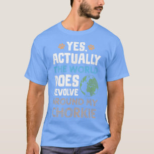 Camiseta Engraçado Chorkie Dog