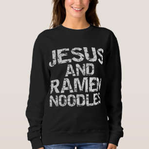 Camiseta Engraçado Christian Cote Desolado Jesus e Ramen N