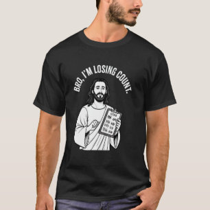 Camiseta Engraçado Christian Jesus Meme Bro Iu2019m Pon Per