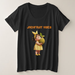 Camiseta Engraçado 'Chubby Jackberry Girl' | Doce e ousado