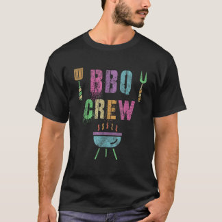 Camiseta Engraçado CHURRASCO da equipe de cozinheiros do ch