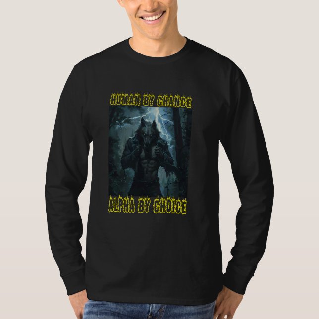 Camiseta Engraçado Churrasco Wolf Meme Cringe Lobisomem Alf (Frente)