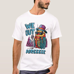 Camiseta Engraçado Cicada Cotação Nós Saímos Cicada
