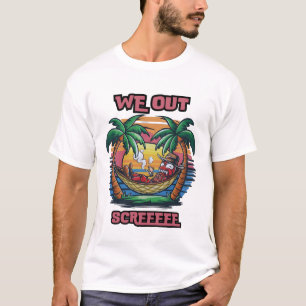 Camiseta Engraçado Cicada Cotação Nós Saímos Cicada