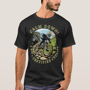 Camiseta Engraçado Ciclismo