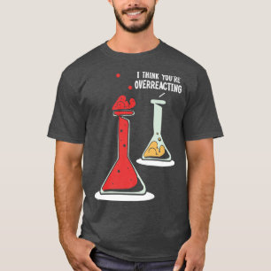 Camiseta Engraçado Ciência Química Superando Premium