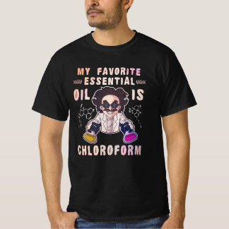 Camiseta Engraçado cientista cita presente de geek