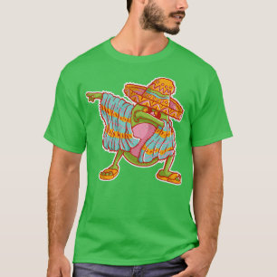 Camiseta Engraçado Cinco De Mayo Dabbing Avocado 2