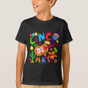 Camiseta Engraçado Cinco De Mayo Mexicano 5 De Mayo Deixa F