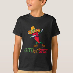 Camiseta Engraçado Cinco De Mayo Mexicano, Mas Picante Chil