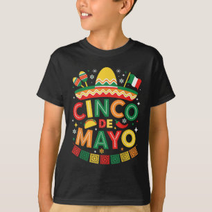 Camiseta Engraçado Cinco De Mayo Mexicano Sombrero Hábitos 