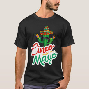 Camiseta Engraçado Cinco De Mayo Para O Partido Mexicano 1