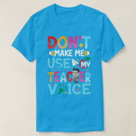 Camiseta Engraçado Citação de Professores