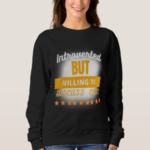 Camiseta Engraçado Citação Introduzida, Mas Disposta A Disc