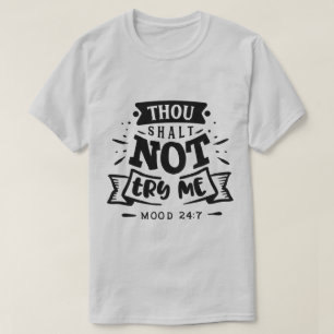 Camiseta Engraçado Citar Design de Tipografia com Atitude