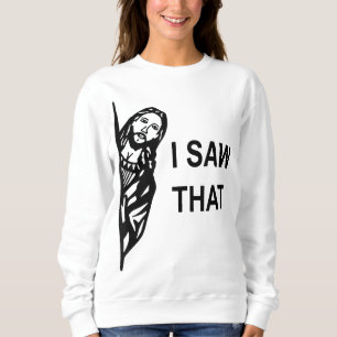 Camiseta Engraçado Citar Jesus Meme Eu Vi Que Cristão Signi