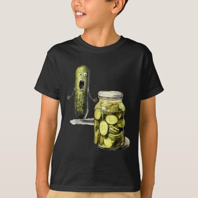 Camiseta Engraçado Ckle Surpreende Um Cuber E Um Jar De Ck  (Frente)