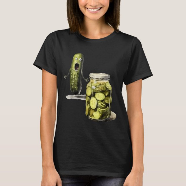 Camiseta Engraçado Ckle Surpreende Um Cuber E Um Jar De Ck  (Frente)