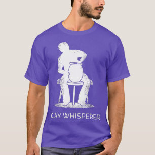 Camiseta Engraçado Clay Whisperer Pottery Cerâmica Kilart