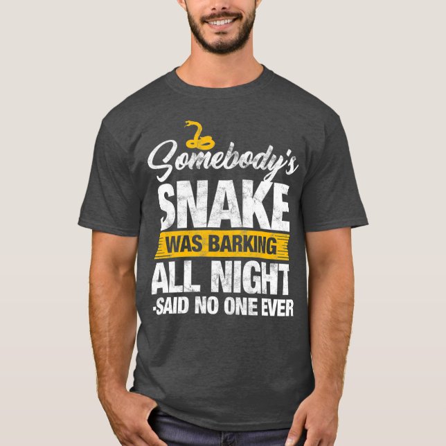 Camiseta Engraçado Cobra Réptil Pet Lovers Presente (Frente)