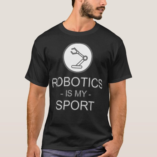 Camiseta Engraçado Codificação Científica Robótica É Meu Es (Frente)