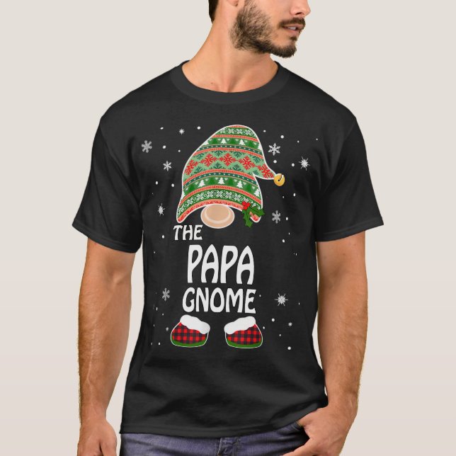 Camiseta Engraçado Coincidindo Figurinos Familiares O Papa  (Frente)