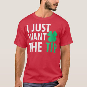 Camiseta Engraçado Com O Dia de São Patrício Do Barman Apen