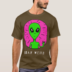 Camiseta Engraçado, com uma mangueira fica estranho.