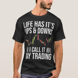 Camiseta Engraçado Comerciante Diário, Dizendo Eu