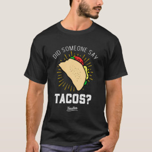 Camiseta Engraçado Comida mexicana Lover Novelty Idea Taco