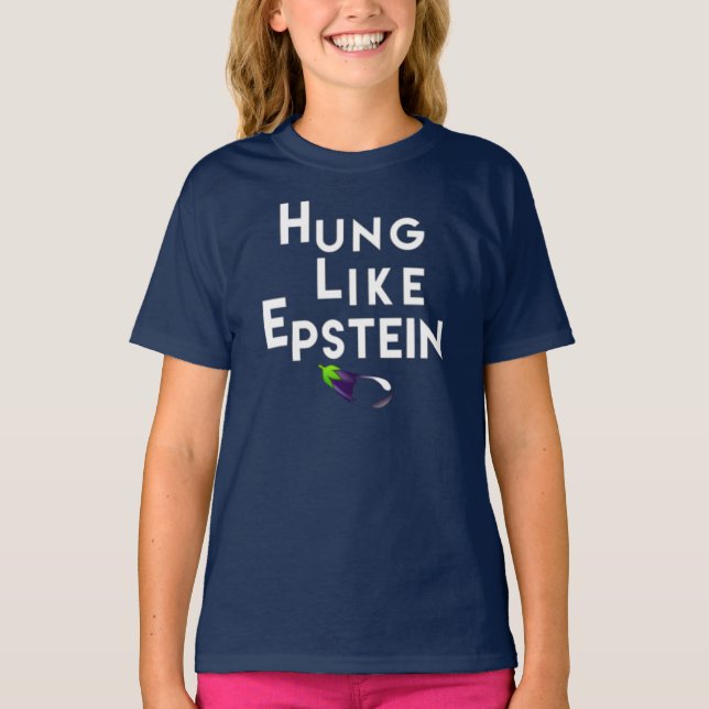 Camiseta Engraçado como Epstein (Frente)