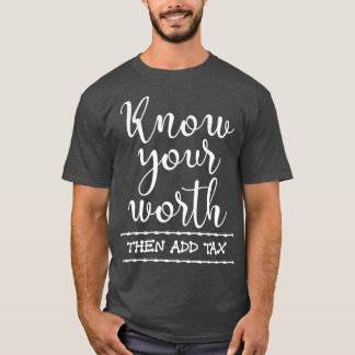 Camiseta Engraçado Contabilidade Impostos da Estação de Imp