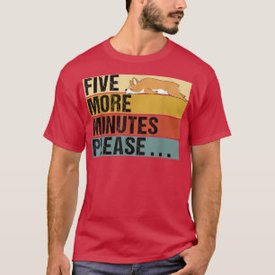 Camiseta Engraçado Corgi Kawaii Preguiçoso Piada Humor