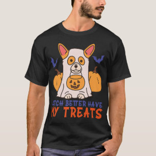 Camiseta Engraçado, Corgi, Tome Meus Tratamentos.