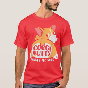 Camiseta Engraçado Corgies Welsh Cães Os Bumbuns Corgi Me L