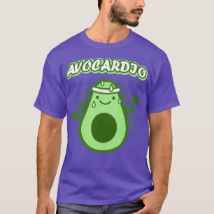Camiseta Engraçado correndo Avocado Classic TSirt