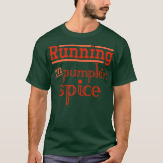 Camiseta Engraçado Correr Em Arroz De Pumpkin